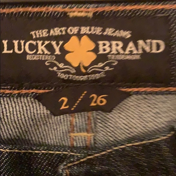Lucky Brand dark jeans size. 2/26 - Picture 3 of 4